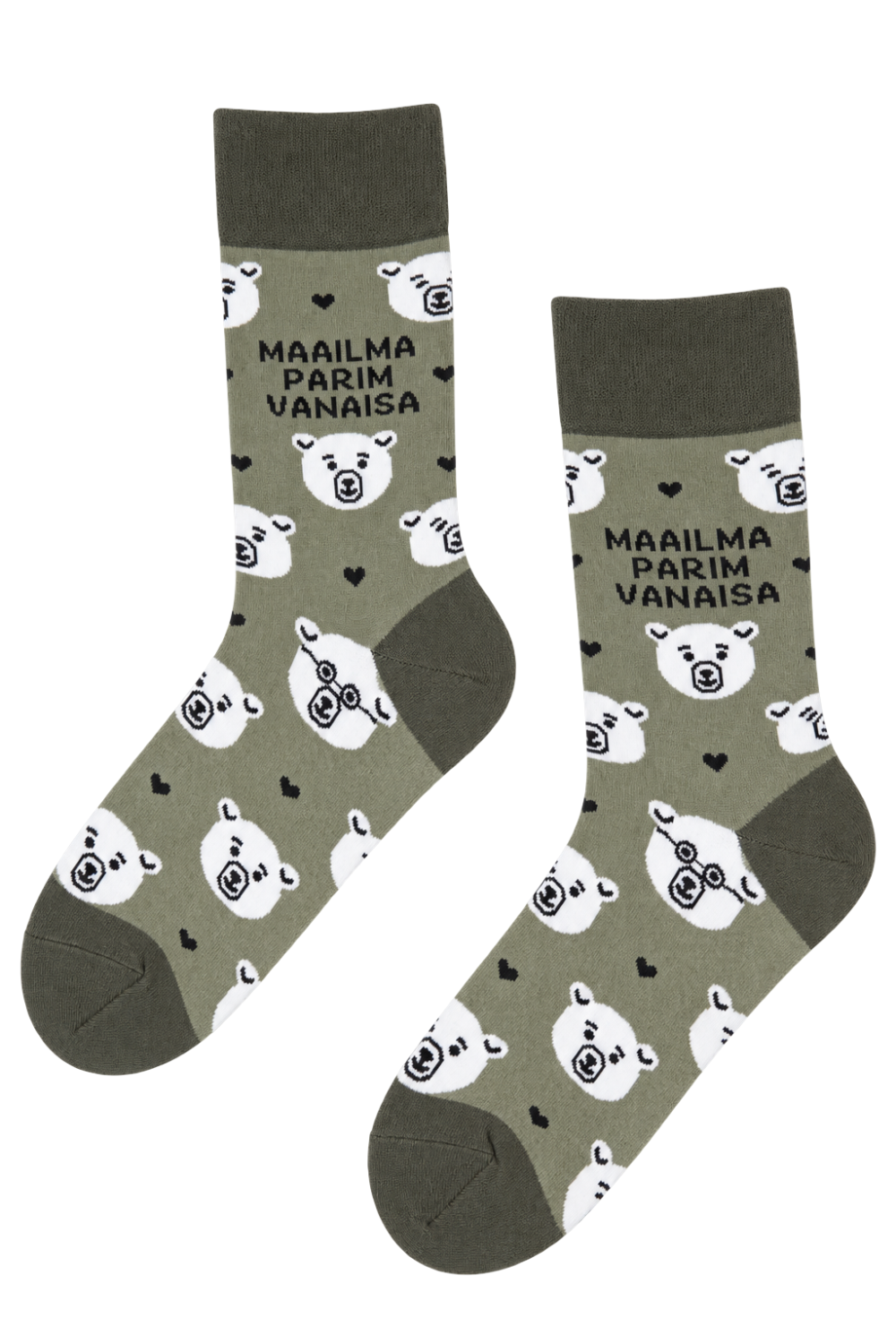 THE WORLD’S BEST GRANDAD cotton socks with bears FERNANDO