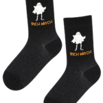 RICH WITCH kummitusega musta värvi Halloweeni sokid