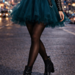ARROW black patterned tights