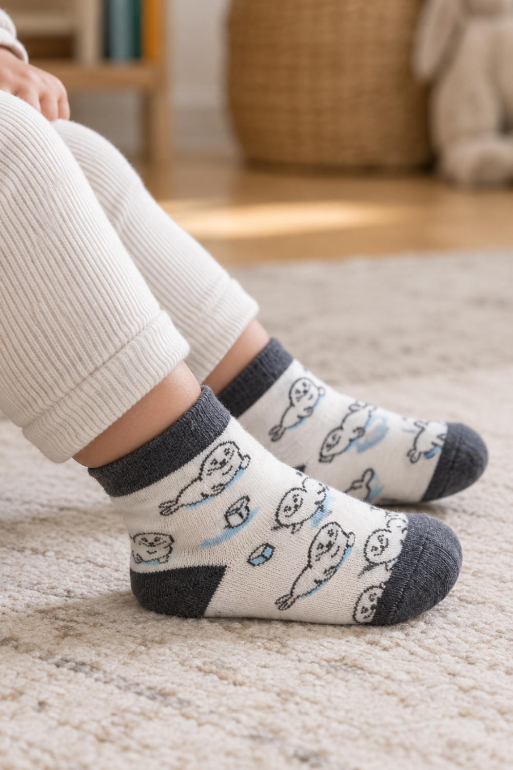 SEAL BABY angooravillaga sokid beebidele
