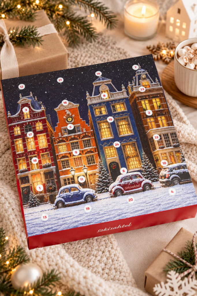 SOOVIKALENDER 24 sokipaariga