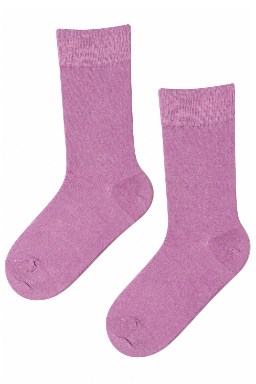TAUNO lavender-coloured viscose socks